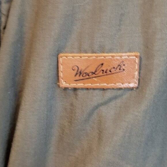 Woolrich Outdoor Guide reversible khaki camouflage Hunting coat Mens Size medium - Picture 4 of 7
